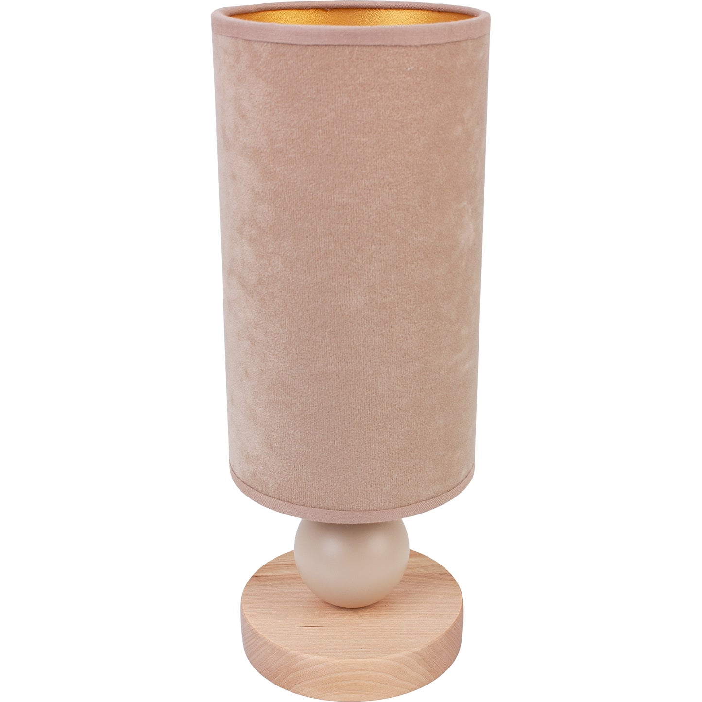 Bolla Beige Velvet Glow Night Lamp