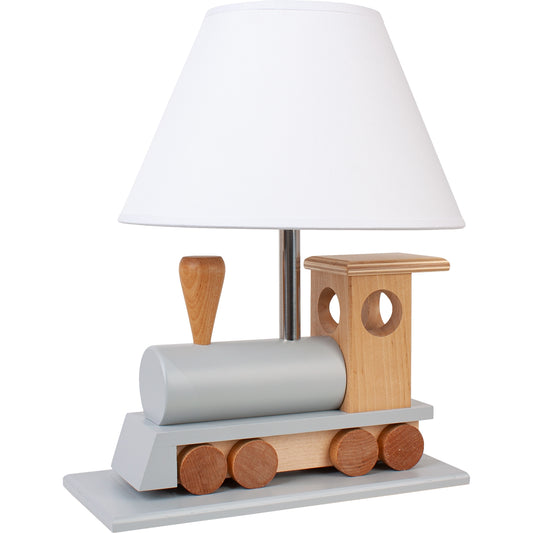 Grey Steam Express Table Lamp