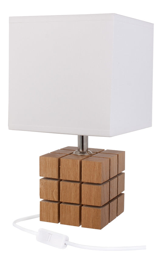 Natural Cube Glow Lamp