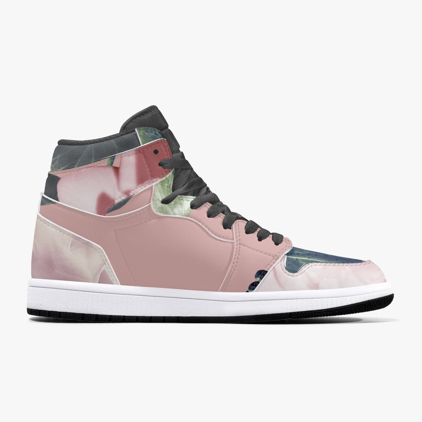 Jacki Easlick Floral Garden High-Top Leather Sneakers