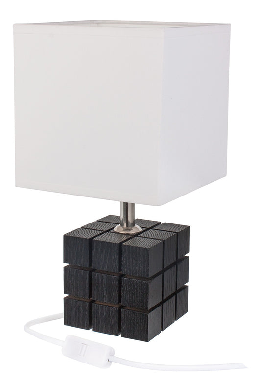 Black Cube Elegance Lamp