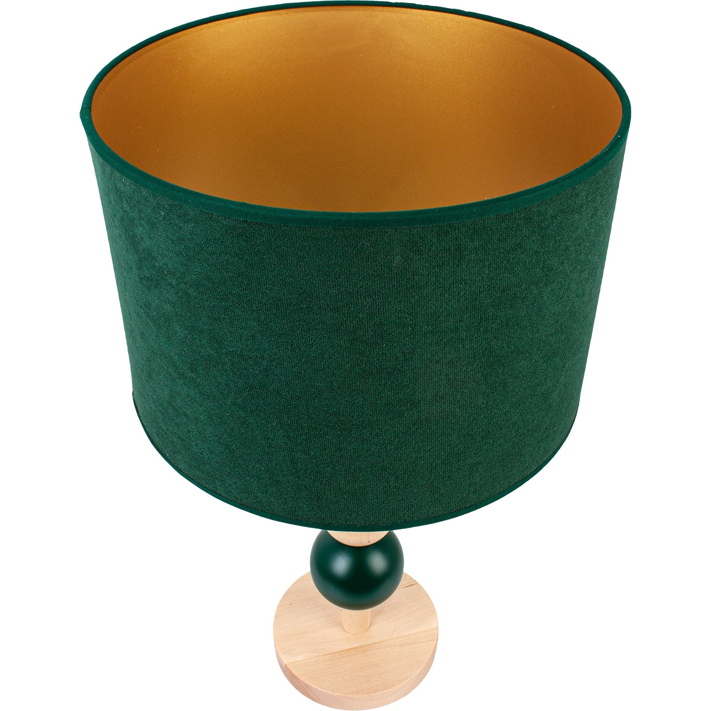 Emerald Glow Table Lamp