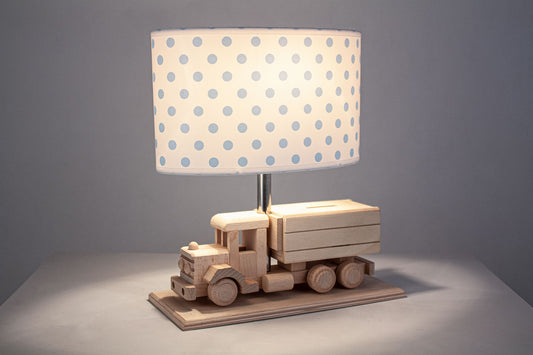 Dotty Truck Treasure Lamp