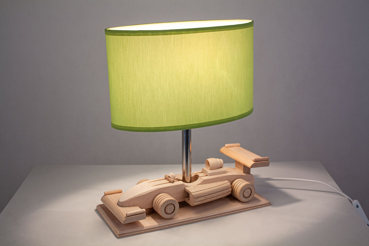 Eco Racer Table Lamp - Vibrant Green