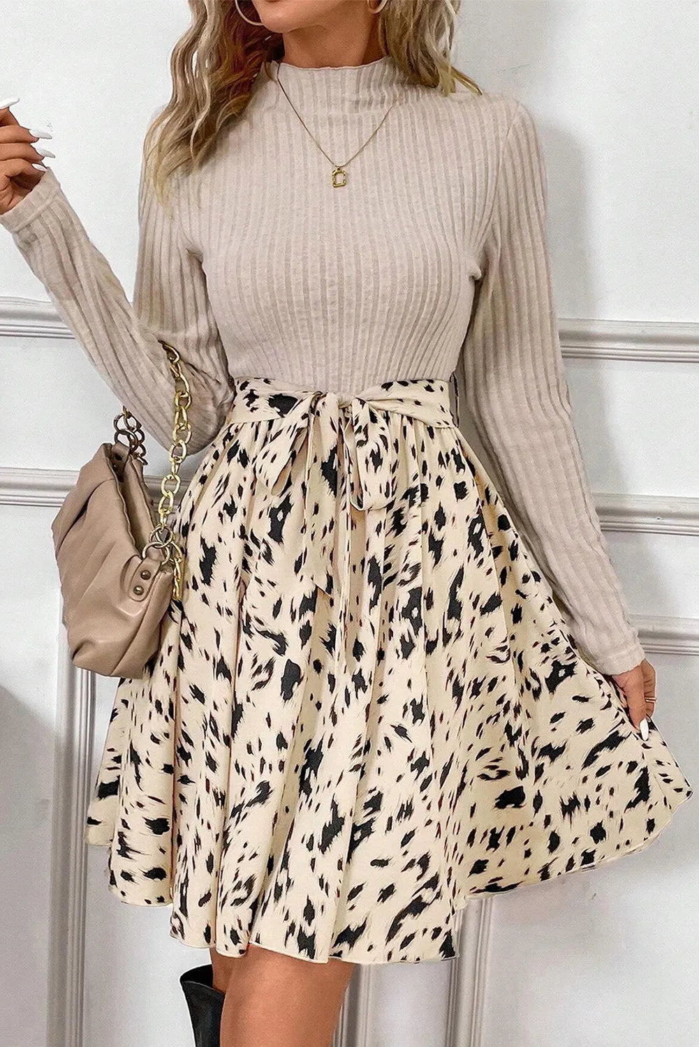 Wild Charm A-Line Skirt