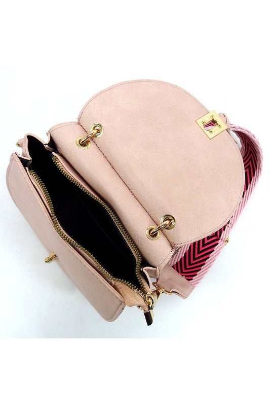 Blush Chic Mini Satchel