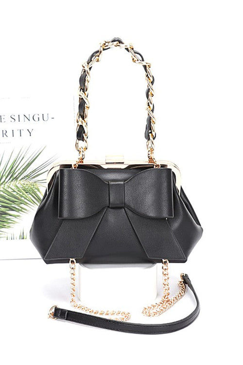 Chic Bow Charm Handbag