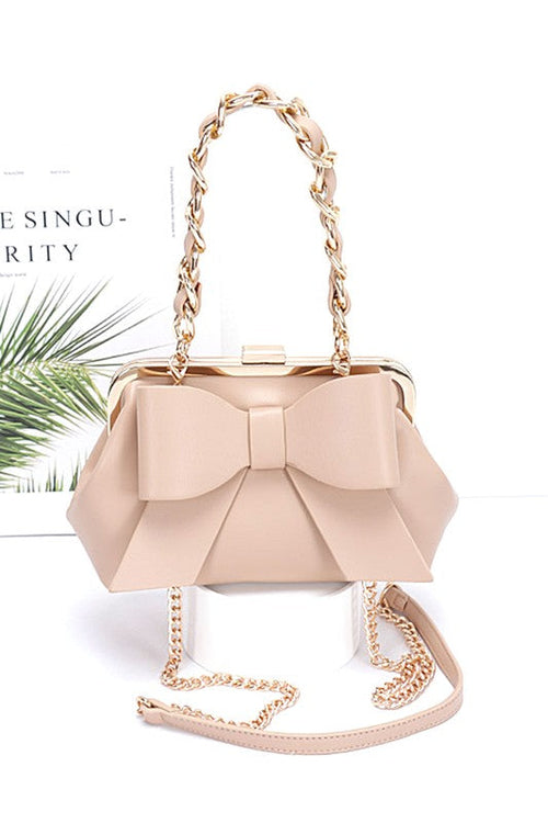 Chic Bow Charm Handbag