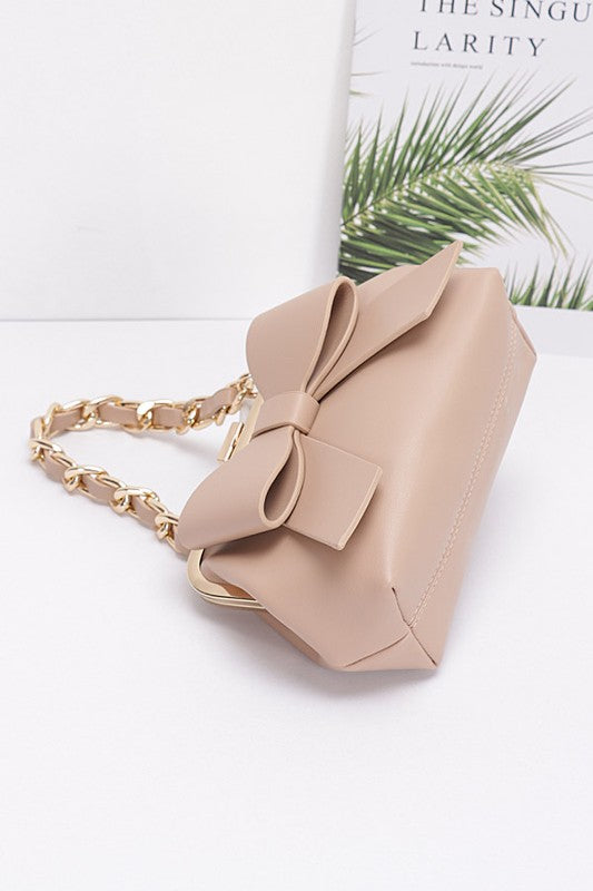 Chic Bow Charm Handbag