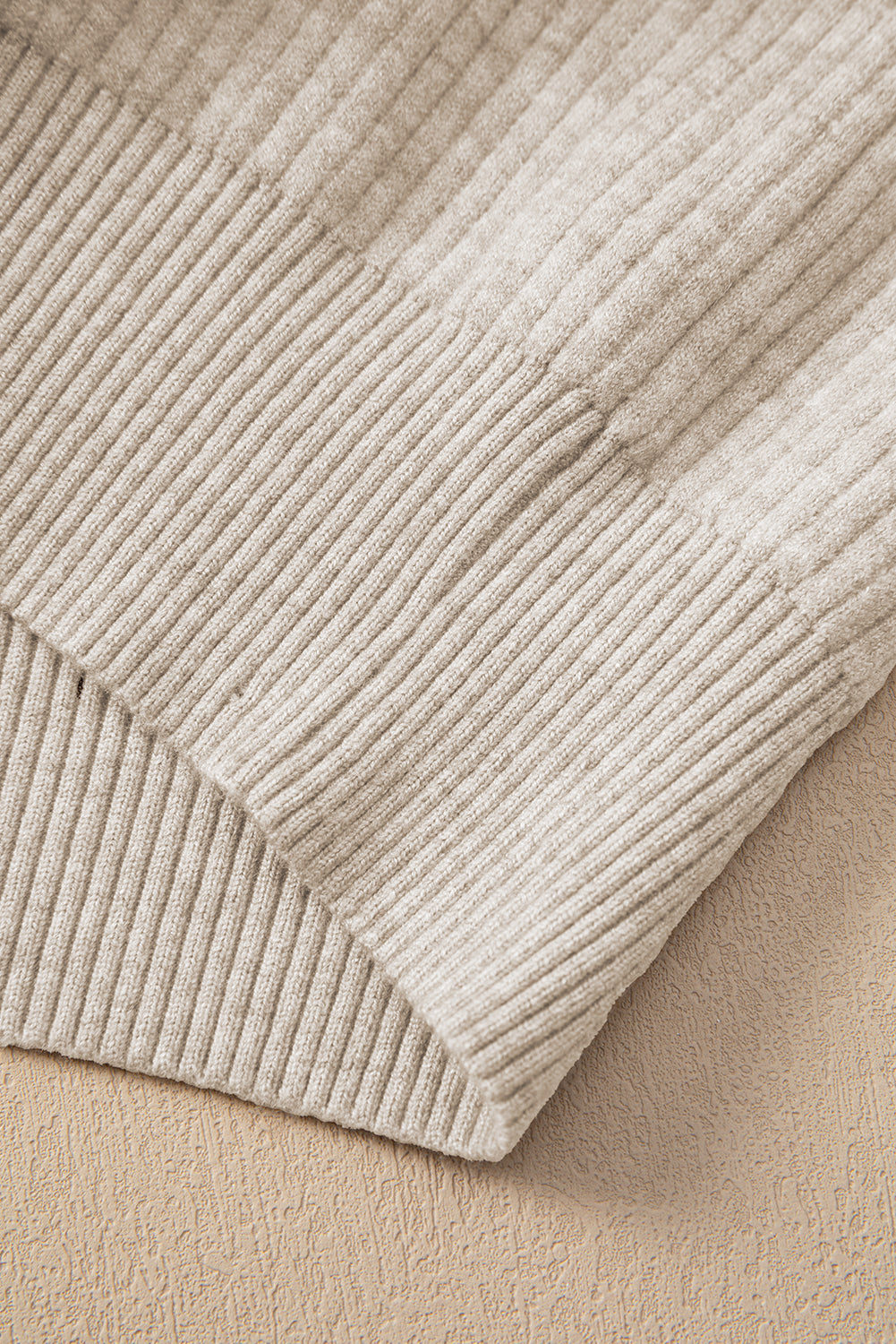 Cozy Neutrals Ribbed Sweater