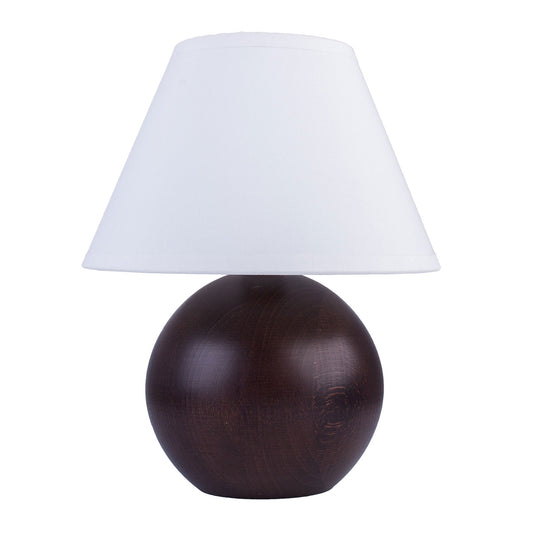 Wenge Sphere Table Lamp