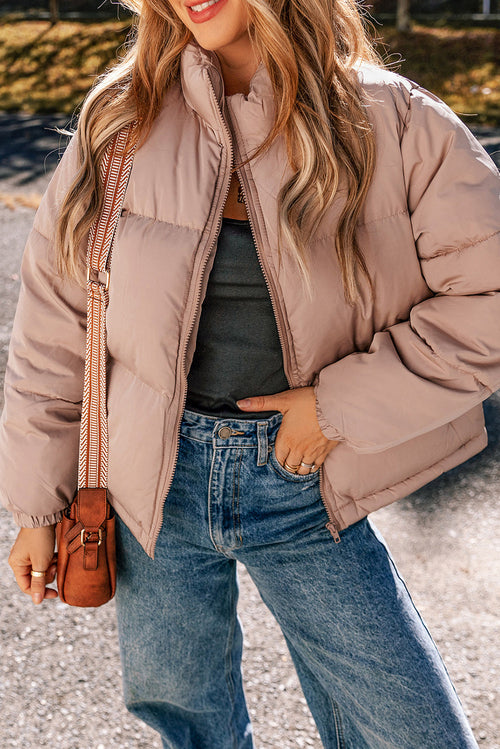 Puffy Warmth Quilted Jacket