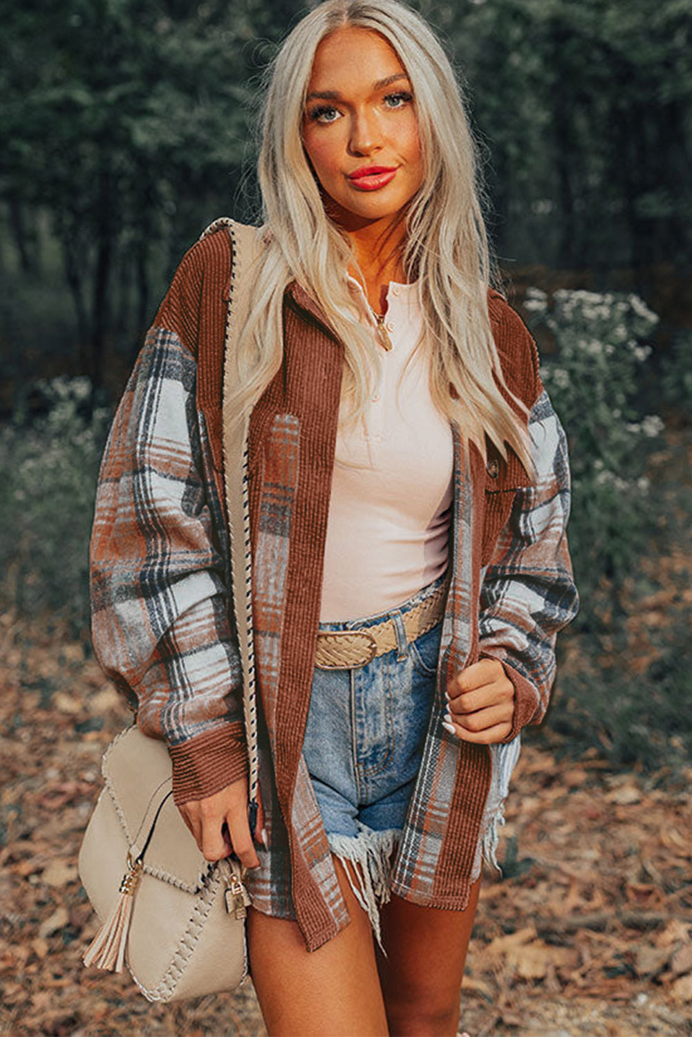 Rustic Charm Plaid Shacket