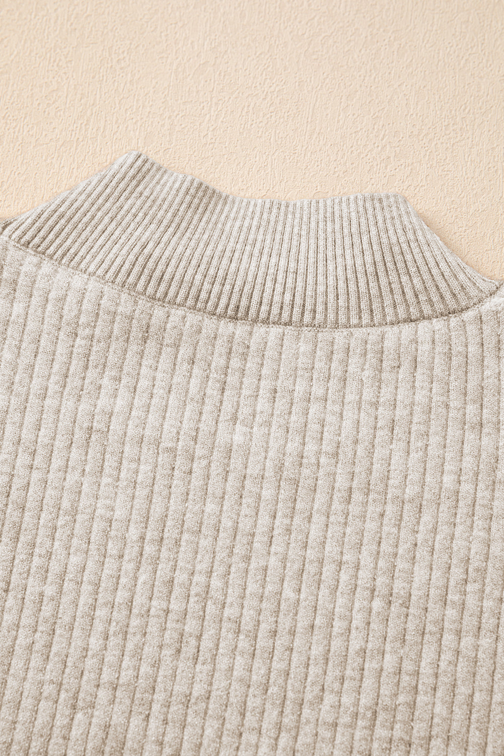 Cozy Neutrals Ribbed Sweater