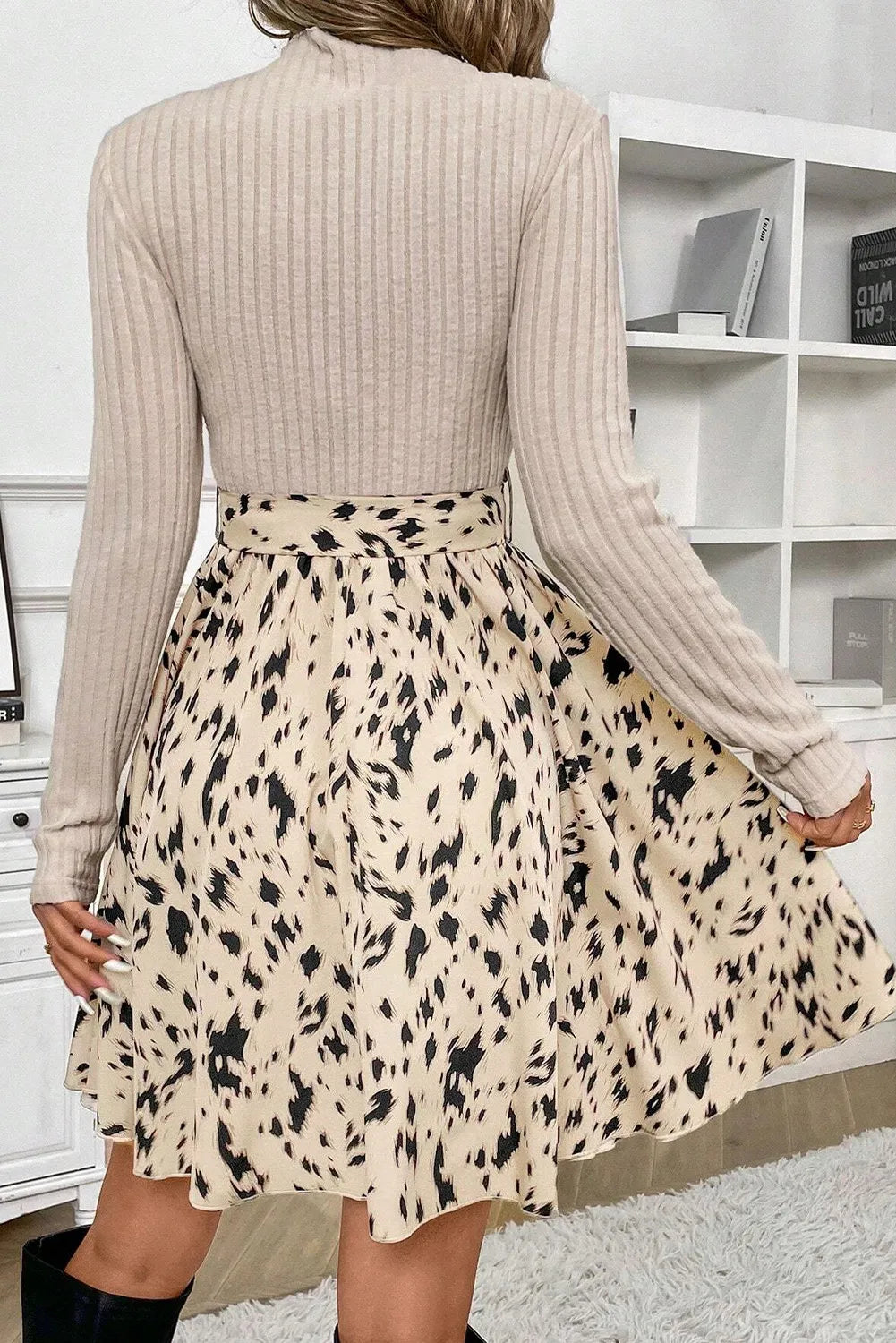 Wild Charm A-Line Skirt