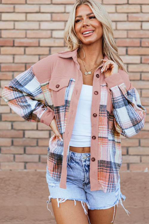 Rustic Charm Plaid Shacket