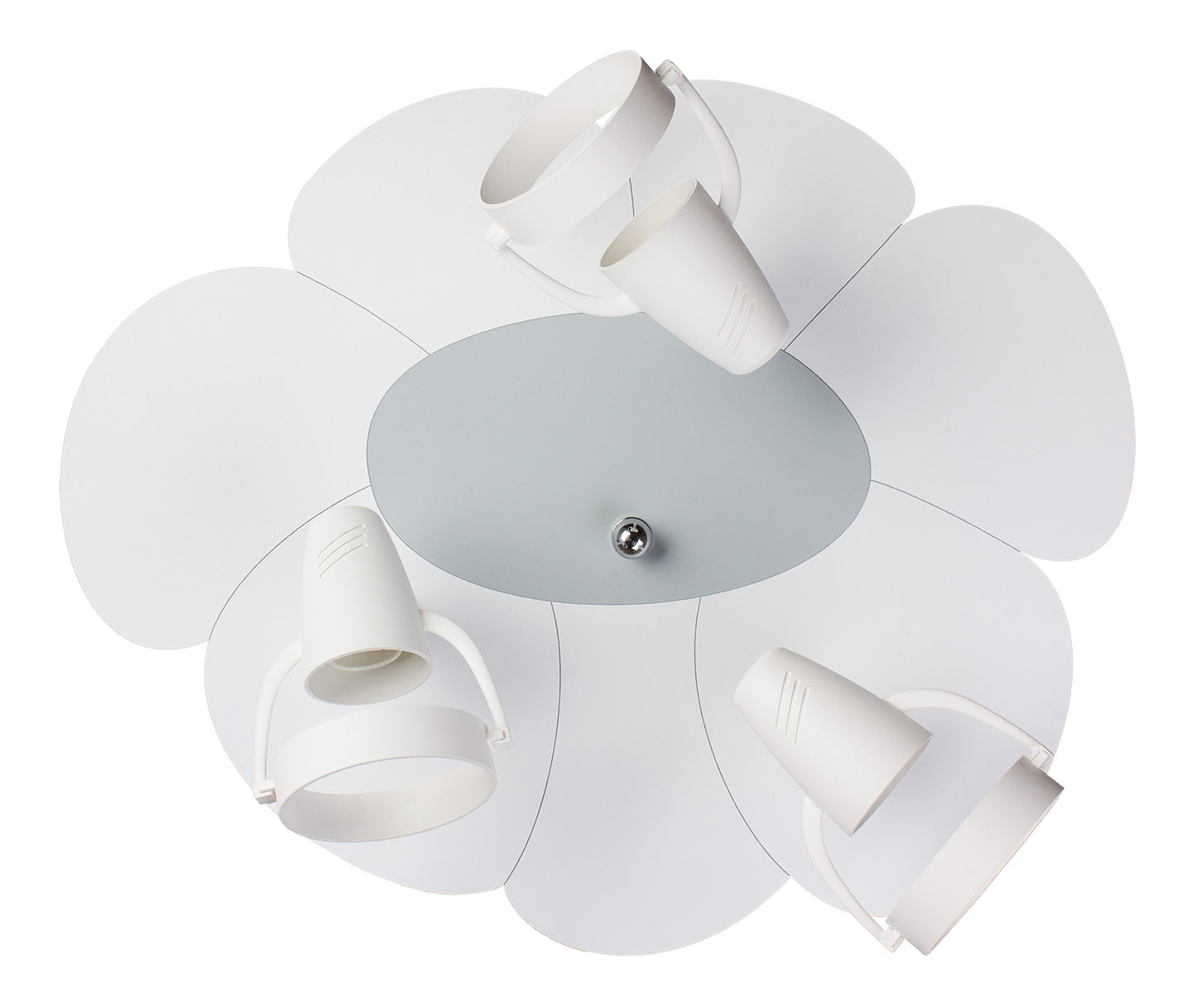 Blossom White-Grey Ceiling Lamp