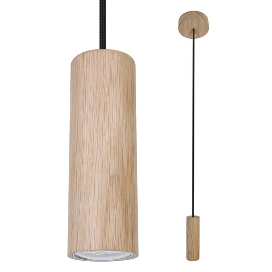 Oak Beam Pendant Light