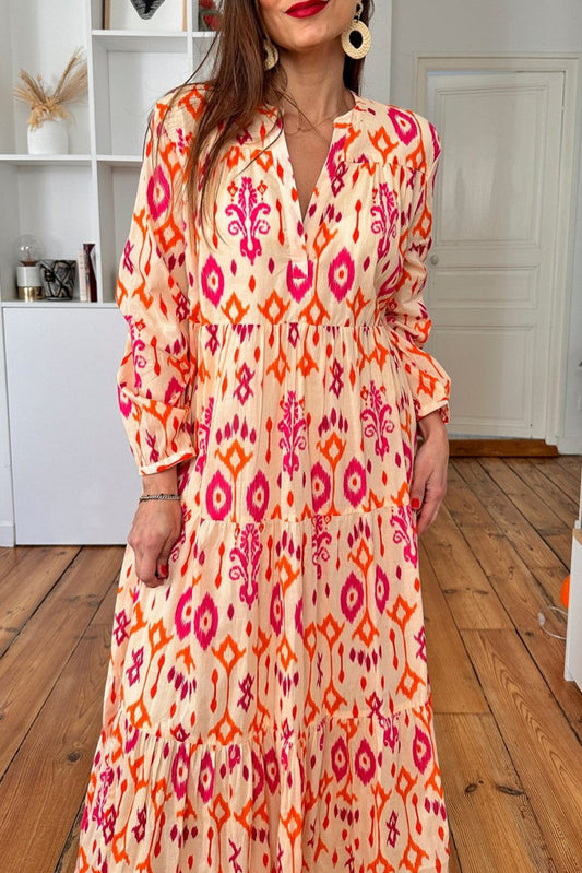 Boho Sunset Maxi Dress