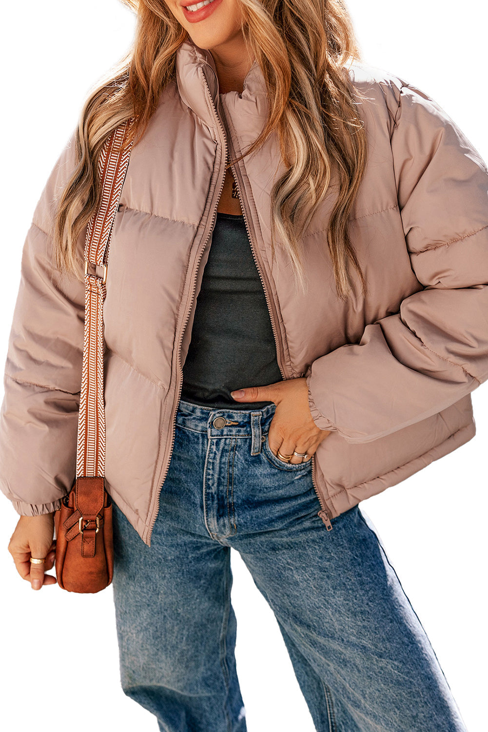 Puffy Warmth Quilted Jacket