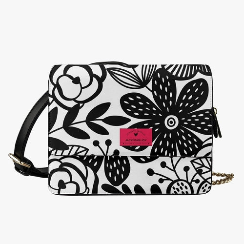 Jacki Easlick Happy Flowers Flap Handbag