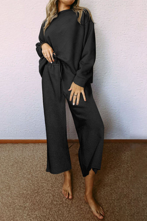 Midnight Luxe Slouchy Set