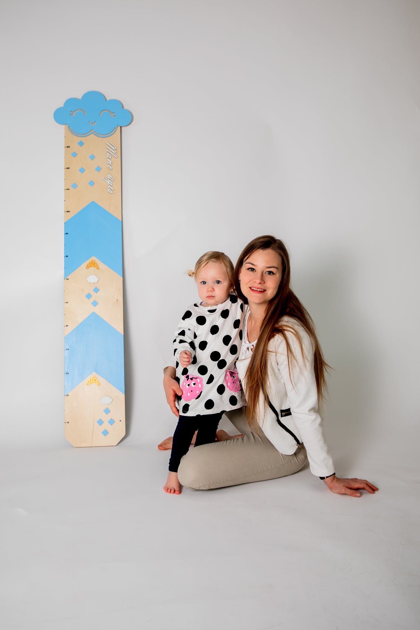 Growth Chart, light blue