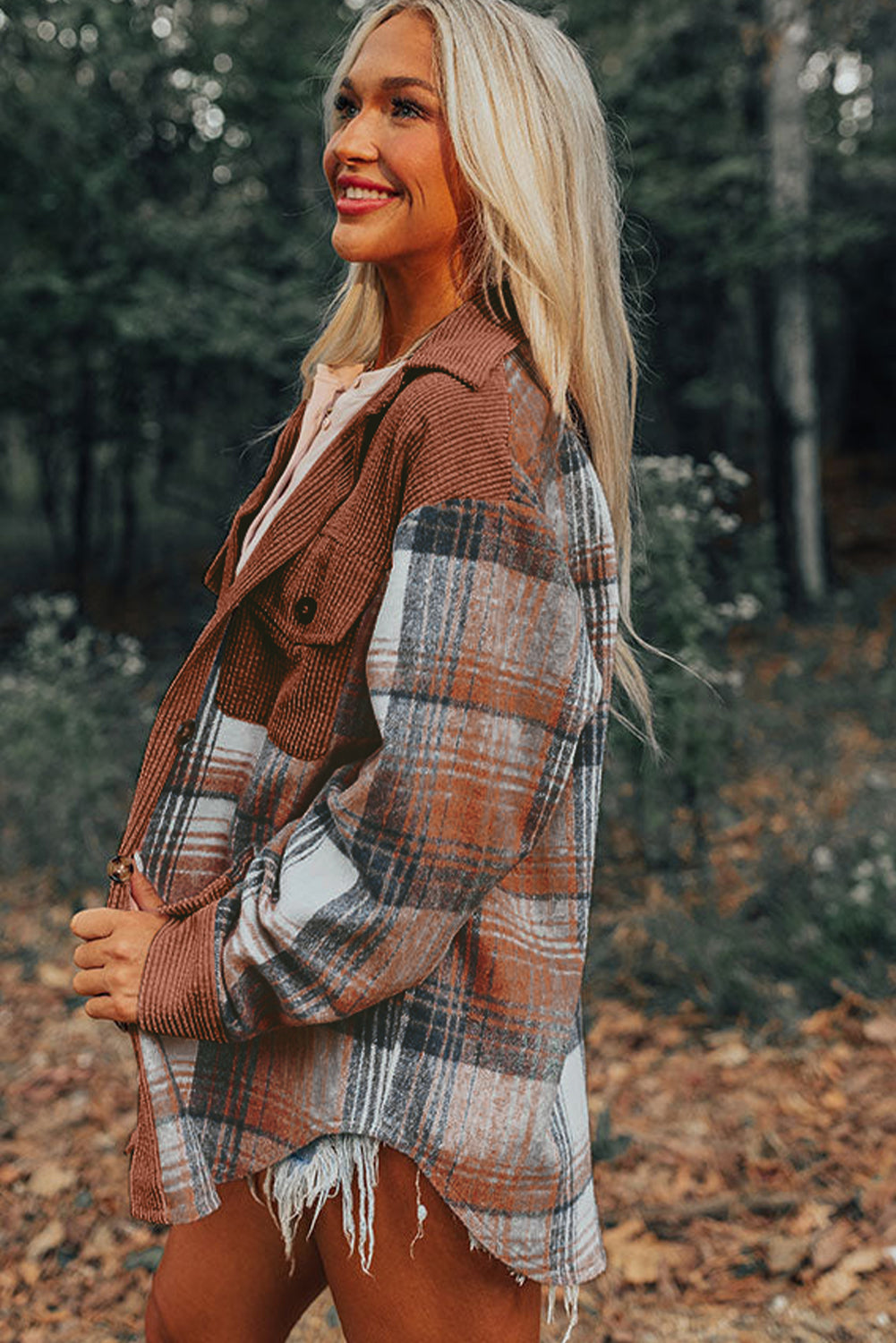 Rustic Charm Plaid Shacket