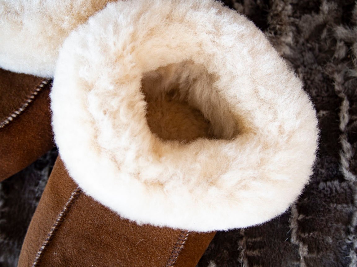 Bambosze Sheepskin Slippers