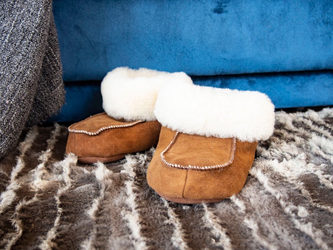 Bambosze Sheepskin Slippers