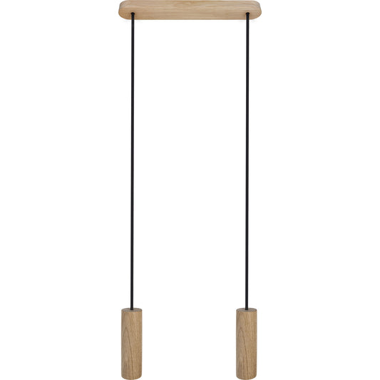 Oak Duo Pendant Light