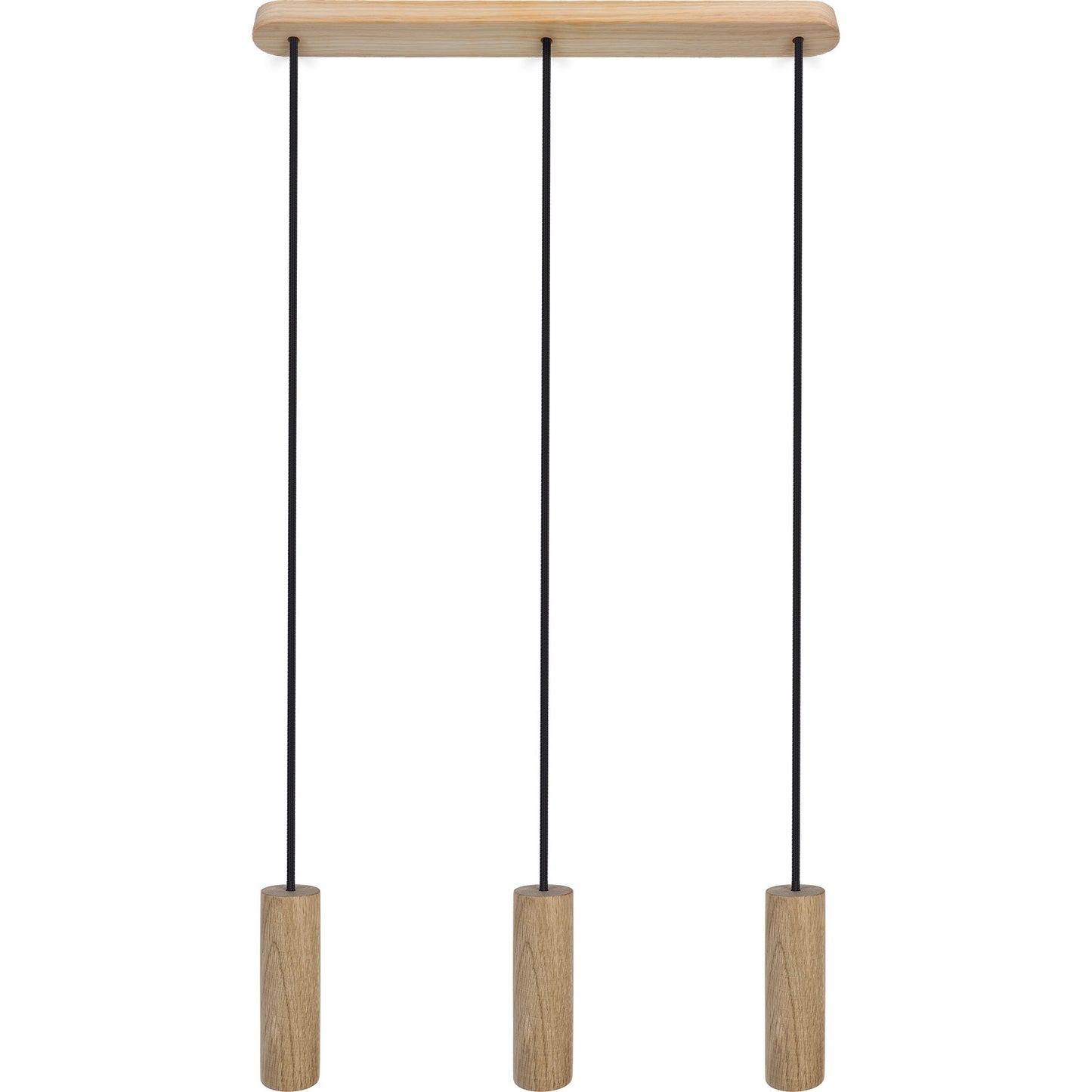 Oak Trio Pendant Light