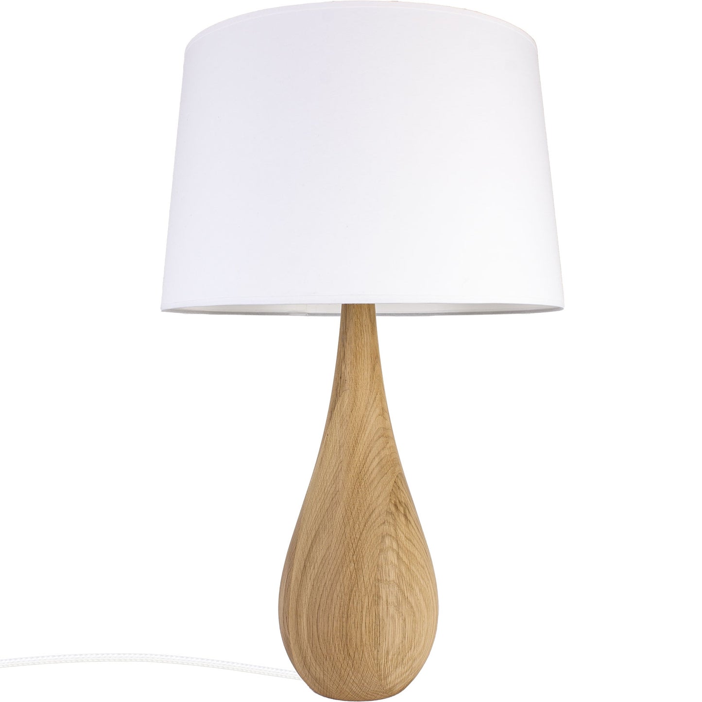 Oak Drop Table Lamp