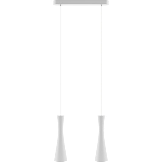 Frosted Duo Pendant Light