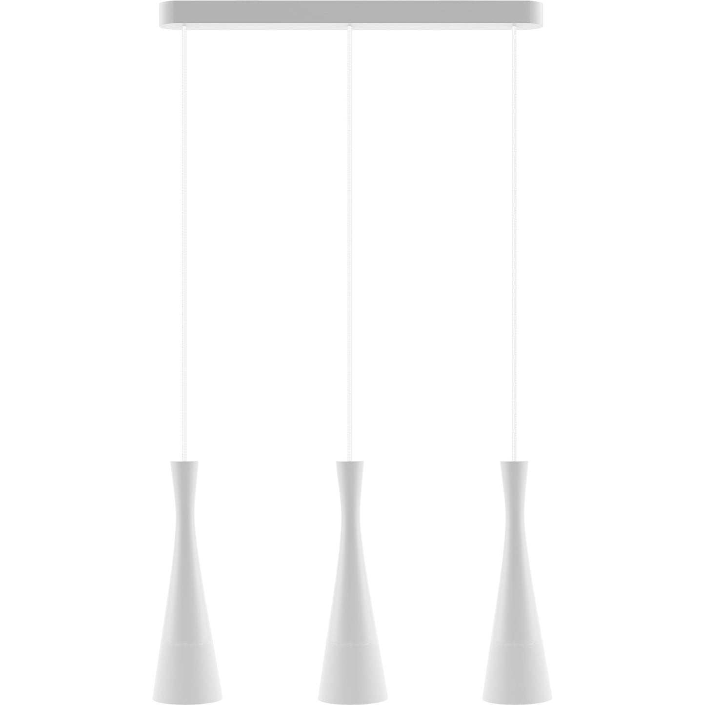 Frosted Trio Pendant Light