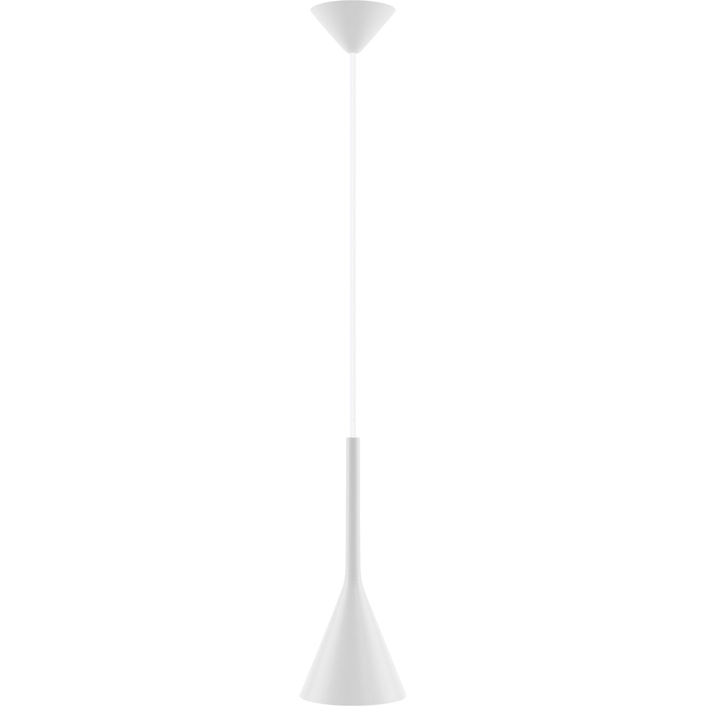 Minimalist White Zen Pendant Light